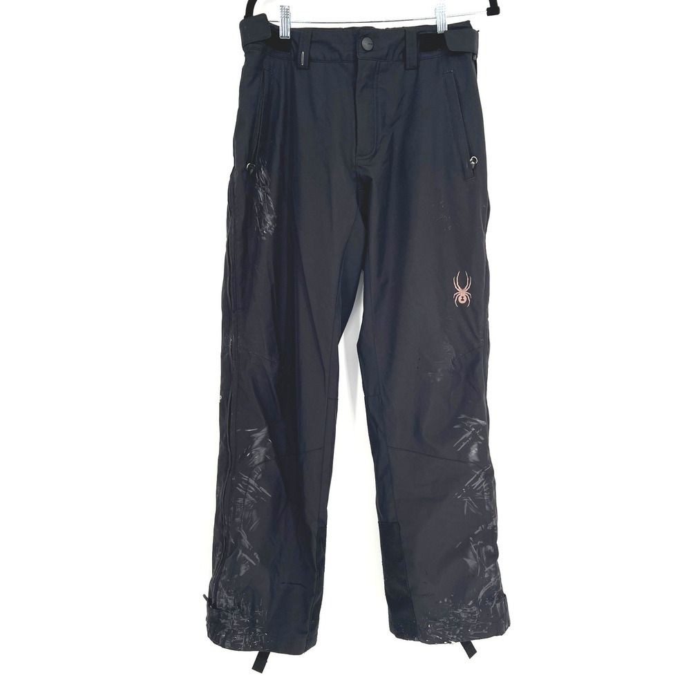 Spyder Men Size Medium Black Ski Pants Snowboard Winter Outdoor Technical 1702